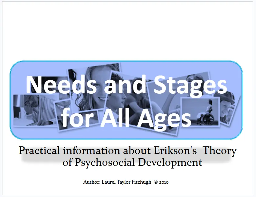 Needs and Stages splash screen 